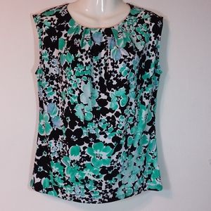 Liz Claiborne Floral Shell Top